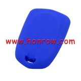 For Cadillac 6 button silicon case (blue color moq 100  )