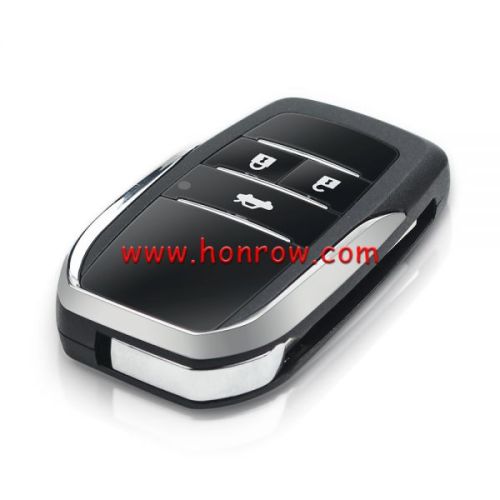 For Toyota modified 3 button key shell with TOY 43 blade