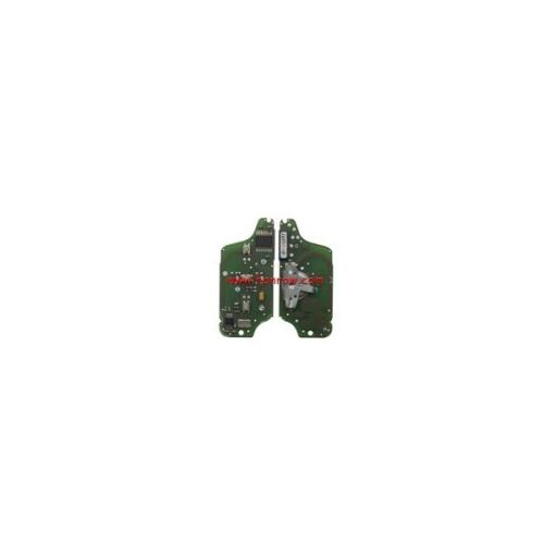 Original For Peugeot ASK 3 button flip remote control with 433Mhz PCF7941 Chip for 307&407 Blade ASK Model