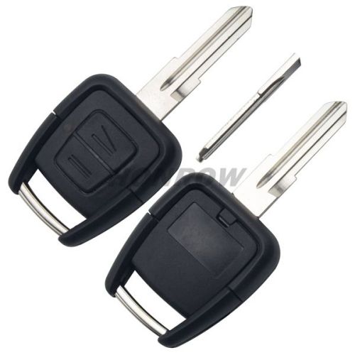 For Opel 2 button remote key blank with right blade