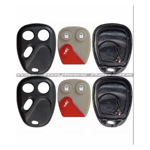 For G 2+1 button remote key blank With Battery Place