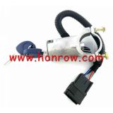 For Iveco Car Ignition Lock Barrel Type Ignition Switch Door Lock for Iveco DAILY 2006-2012 2996075 2996076
