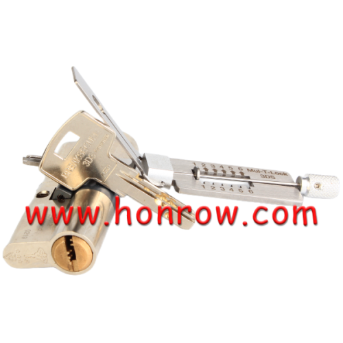 Locksmith Tools Civil Lock 2-in-1 Tool Mul-T-Lock 3DS SS318 2-in 1