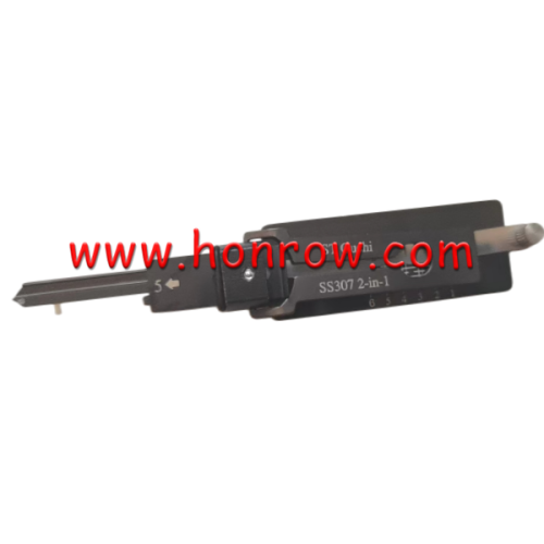 SS307 2-in-1 Decoder for st guchi Locksmith Repairing Tools 2-in-1 Residential Pick & Decoder