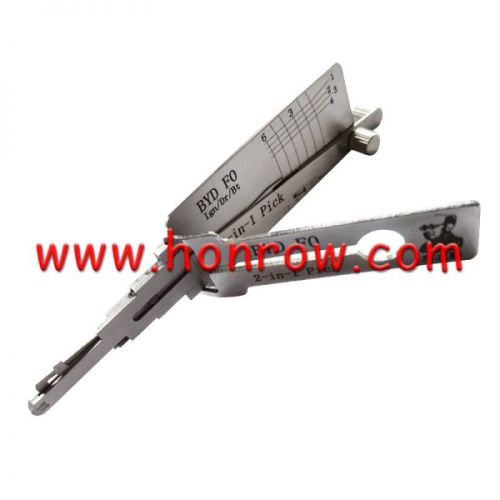 For Original Lishi BYD FO Ign/Dr/Bt 2 in 1 decode and lockpick