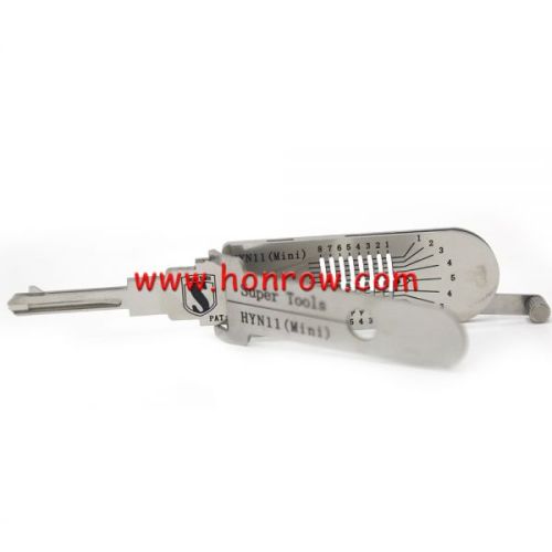 Original Super Tools HYN11 2 in 1 decode and lockpick