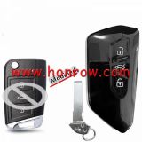 For VW MQB Golf Modified 3 button Remote Key Shell