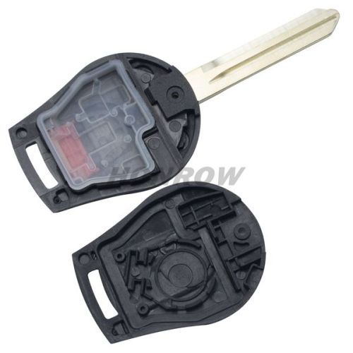 For Nis 2+1 button remote key blank