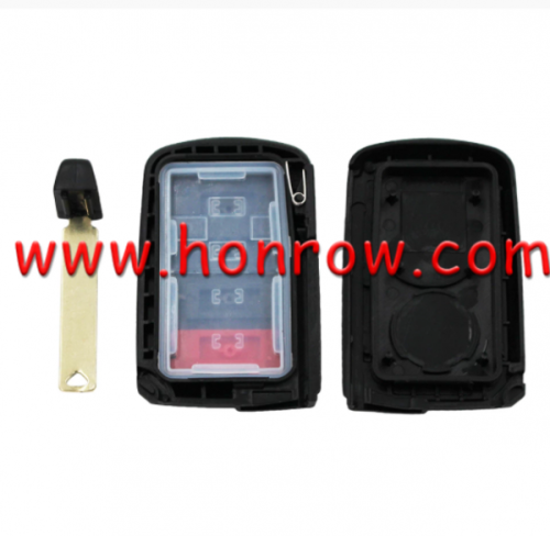 For Toyota 3+1 button remote key blank