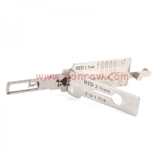 For Original Lishi BYD 2 Trank 2 in 1 decode and lockpick