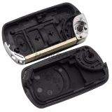 For BM 3 button  flip remote key blank