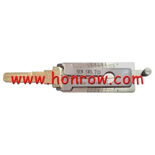 For Original Lishi NEW SW5.7(2) 2 in 1 decode and lockpick