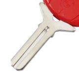 For BM Motorcycle transponder key blank with red color