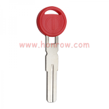 For Ducati motor  key blank blade with groove with red color