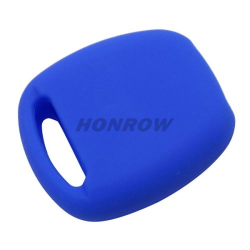 For Toyota 2 button silicon case Blue Color (MOQ:50pcs)