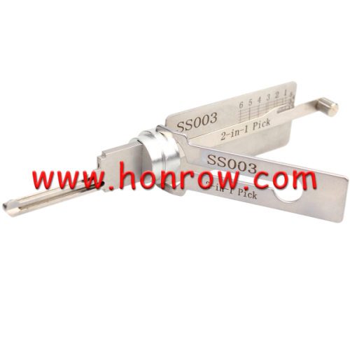 SS003 Left Side 2-in-1 Locksmith Tool For Italy ISEO lock