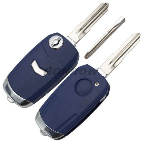 For Fi 1 button flip remote key blank