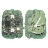 For To 2 button remote key with 433Mhz