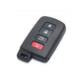 For Toy 4 button HYQ14FBA - 2110 8A CHIP 312 / 314MHz FSK P/N: 89904-0E121 4 Button Keyless Entry Smart Card Remote Key P4 [00 00 A8 A8]