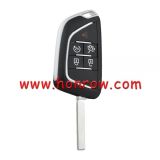 For Chevrolet 4+1 button modified remote key blank
