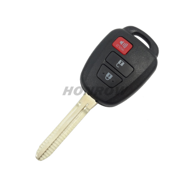 For To 2+1 button remote key with 315MHZ (FCC ID is FCC:HYQ12BEL)