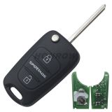 For Ki 2 button remote key with 433Mhz
