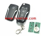 For Ford Focus/Mondeo/ Fiesta 4+1 button Remote key with  433MHZ