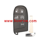 For Fiat 5 button remote key with 433Mhz PCF7953M /PCF7945 4A HITAG AES HITAG AES Chip FCC ID:M3N-40821302