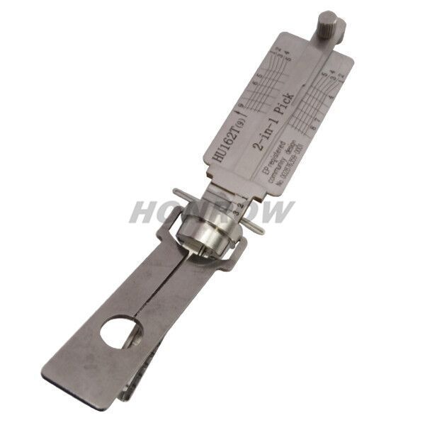 Original Lishi For Audi HU162T (9) 2 In 1 lock pick and decoder  genuine !