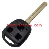 For Le 3 button remote key blank with TOY40 blade (long blade-46mm)