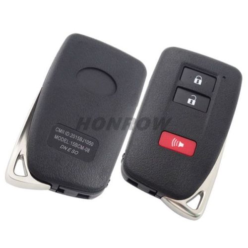 For Le 2+1 button modified remote key blank