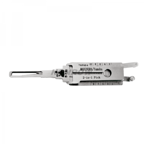 For Original Lishi MAHINDRA/Yamaha 2 in 1 decode and lockpick