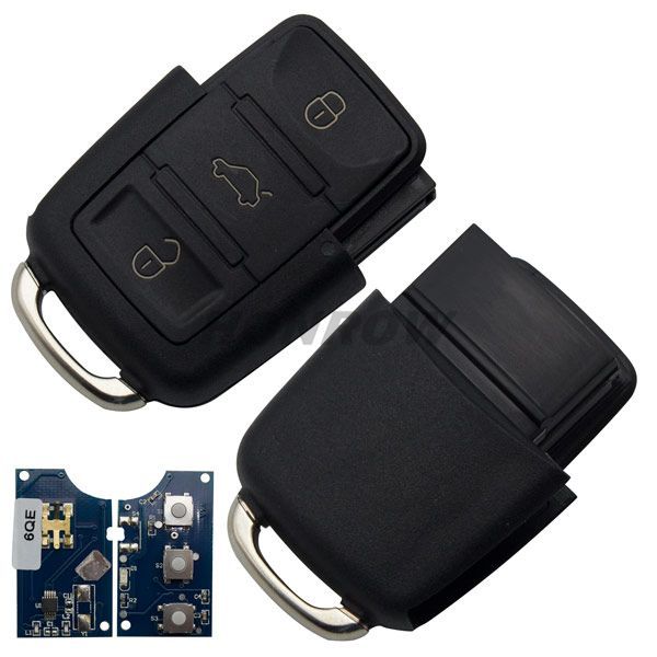 For VW 3 Button remote key control Model Number is 6QE959753 434MHZ