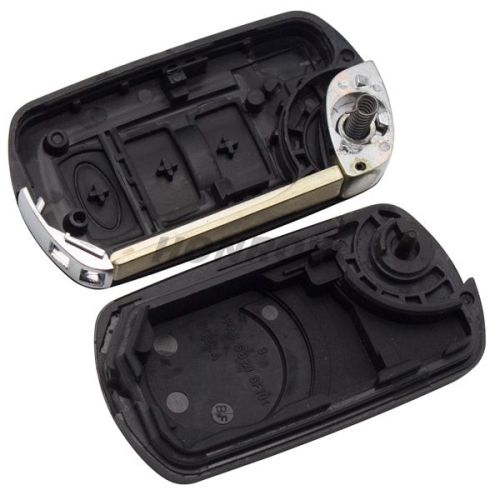 For Landrover 3 button  flip remote key blank (high quality）(BMW style)