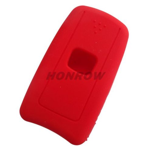 For Honda 3 button Silicone case (Red color) (MOQ:50pcs)