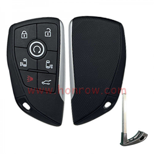 For Chevrolet 5+1 button smart remote key blank