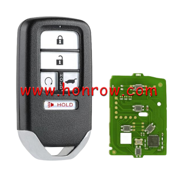 XHORSE VVDI XZBT44EN  5 Buttons smart Remote key  For honda Pilot 2019-2021 For Accord 2018-2022 For Odyssey 2014-2022 For Insight 2018-2021 For CR-V 2018-2022 For Passport 2019-2021 For Civic 2016-20
