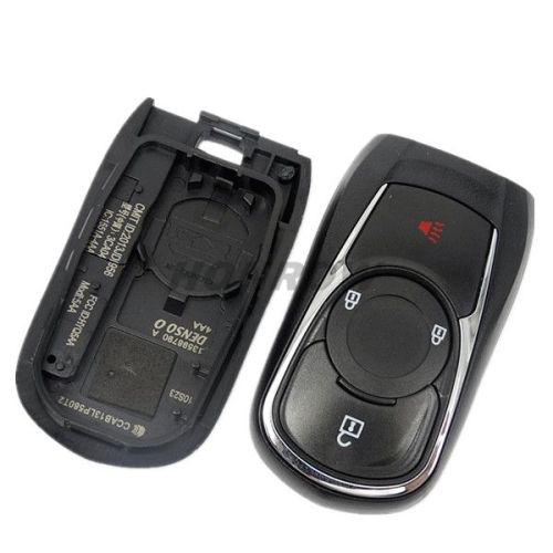 For Bu 3+1 button keyless remote key blank