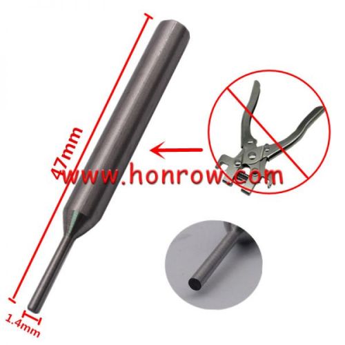 For Goso flip key pin remover jig length 47mm; diameter1.4mm