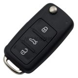 Original For VW 3 button remote key  with 433Mhz Model Number is 3T0959753L 3T0837202L