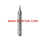 Raise 1.2mm Milling Cutters Carbide Steel For Key Machine φ1.2xD6x40x3F