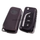 For Toyota TPU Black color protective key case  MOQ:5PCS