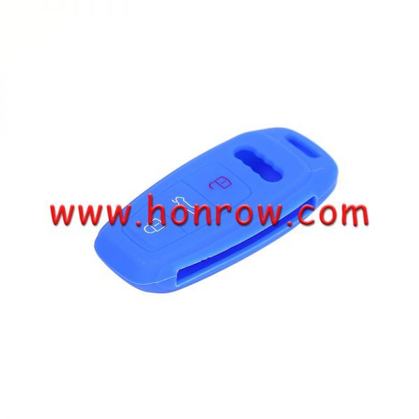 For Audi 3 button silicon case (black,blue ,red. Please choose the color)