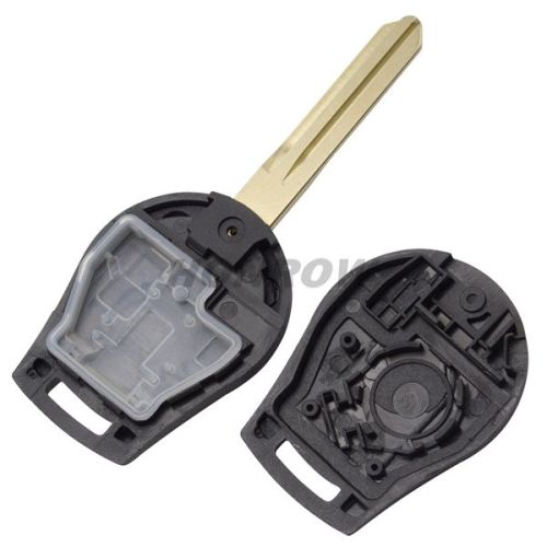 For Nis 2 button remote key blank