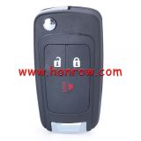 For Original Chevrolet Spark 3 button remote key with 433.92MHz FSK 8E Chip P/N: GM94543201