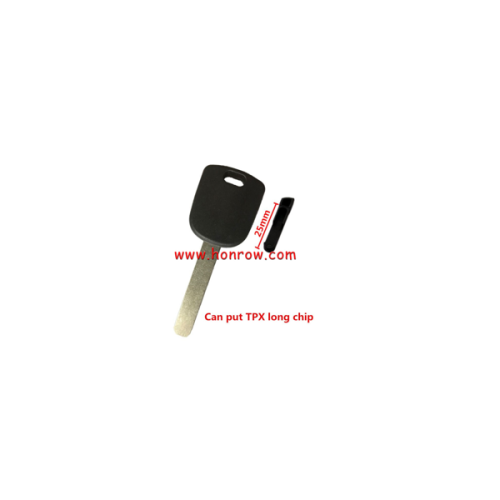 For Honda transponder key shell, can put TPX long chip