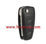 For Original Ford 3 Button remote key PCB board  with 433.92Mhz FSK ID63 80bit Chip  BK2T-15K601-AA/AB/AC A2C53435329 Original PCB+Aftermarket key shell