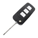For Hyu 3+1 Button flip remtoe key blank