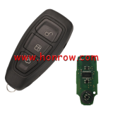 For Original Ford 3 button Keyless fiesta Remote key with 433Mhz ID49 PCF7953P chip J1BT-15K601-AD or AA. Original PCB+Aftermarket shell.
