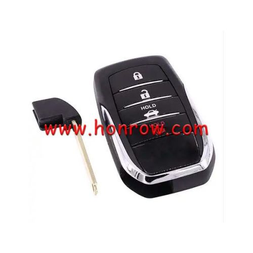 For Toy Keyless Smart Remote 3+1 Button FSK 434.4 MHz Keyless-Go Remote Control Key / Board 61E066-0020 / 8A CHIP / TOY12 /